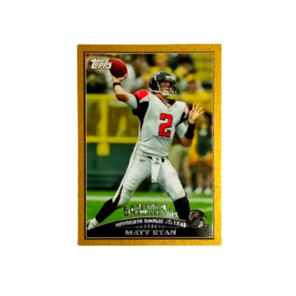 2009 Topps roy gold Matt Ryan